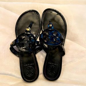 Tory Burch patten leather sandals